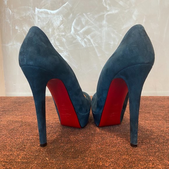 Christian Louboutin Bianca Heels size 37.5 - Picture 2 of 4